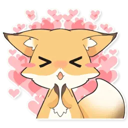 Girly Fox Remastered sticker 3