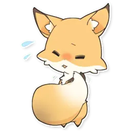 Girly Fox Remastered sticker 6
