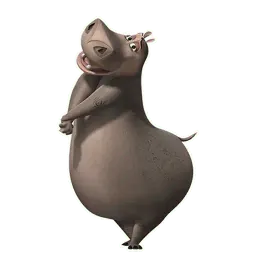 Бегемот Глория Telegram sticker pack
