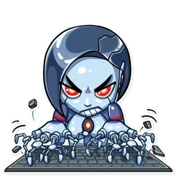Go Robot Telegram sticker pack