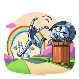 Go Robot sticker 3