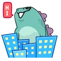 Годзи sticker 10