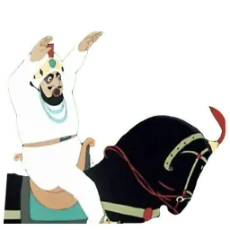 Золотая антилопа sticker 2