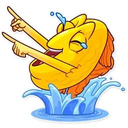 Gold Fish Telegram sticker pack