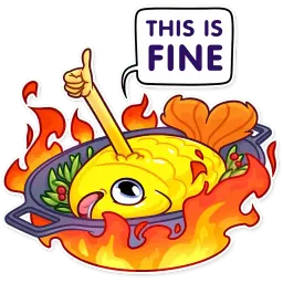 Gold Fish sticker 6