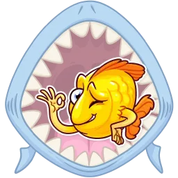 Gold Fish sticker 7
