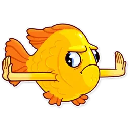 Gold Fish sticker 10