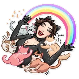 Catwoman ::TgSticker sticker 9