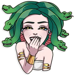 Medusa Telegram sticker pack