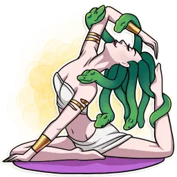 Medusa sticker 6