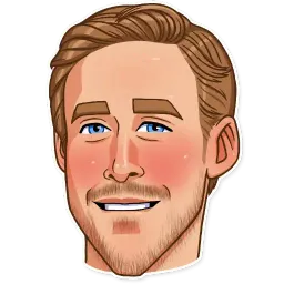Ryan Gosling sticker 12