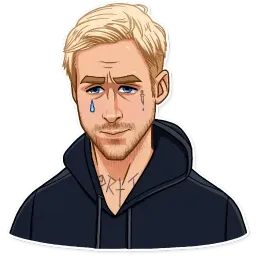 Ryan Gosling sticker 6