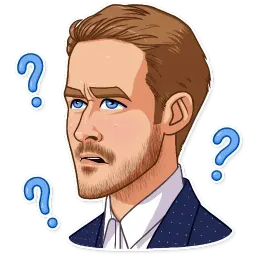 Ryan Gosling sticker 10