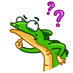 Зелёный Ящер sticker 6