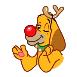 Собака Гринча sticker 2