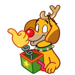 Собака Гринча sticker 3