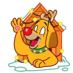 Собака Гринча sticker 5