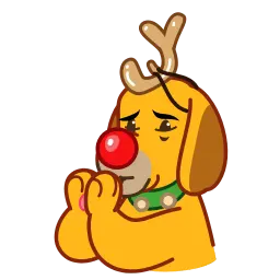 Собака Гринча sticker 8