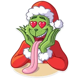 Grinch sticker 7