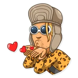 Kurt Cobain sticker 2