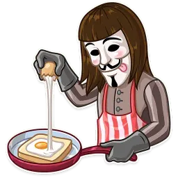 Guy Fawkes sticker 12