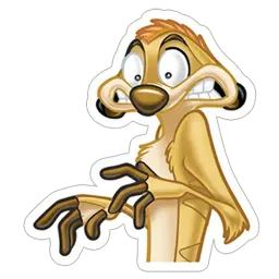 Тимон и пумба sticker 12