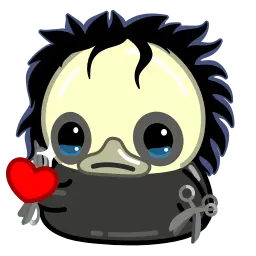 Хеллоуинская Утя sticker 6