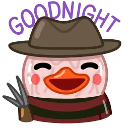 Хеллоуинская Утя sticker 8