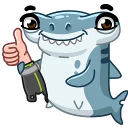 Акулка sticker 3