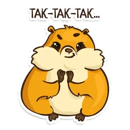 Хомяк sticker 6
