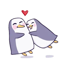 Penguins sticker 2