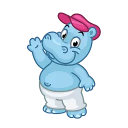Счастливые бегемотики sticker 5