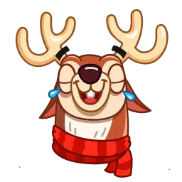 С Новым Оленем! Telegram sticker pack