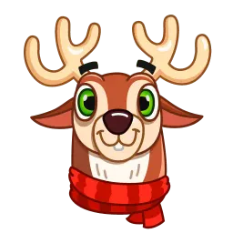 С Новым Оленем! sticker 11
