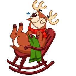 С Новым Оленем! sticker 12