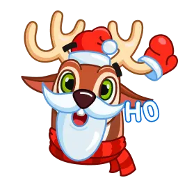 С Новым Оленем! sticker 7