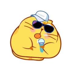 Счастливый котик sticker 6