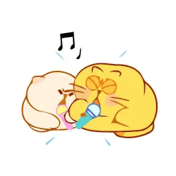 Счастливый котик sticker 8