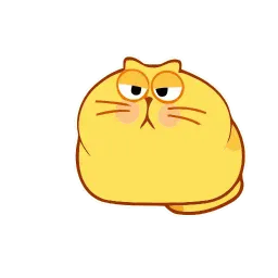 Счастливый котик sticker 9