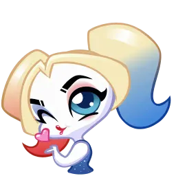 Harley Quinn sticker 2