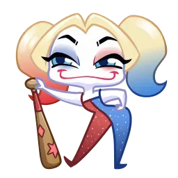 Harley Quinn sticker 11