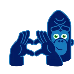 Горилла Гарри sticker 2