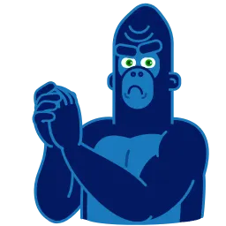 Горилла Гарри sticker 3