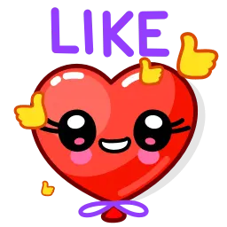 Сердечки sticker 3
