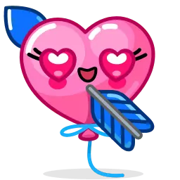 Сердечки sticker 7