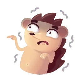 Ёжик sticker 11