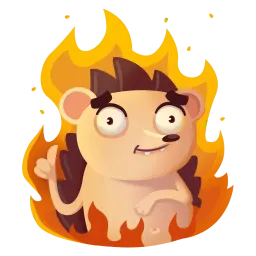 Ёжик sticker 7