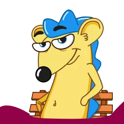 Ёжик Нед sticker 2