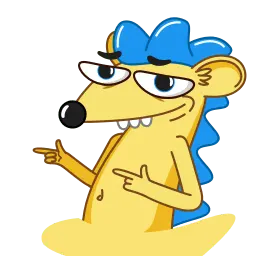 Ёжик Нед sticker 12