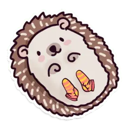 Ёж Telegram sticker pack